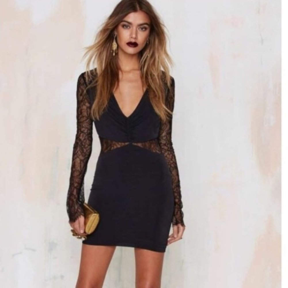 Black Lace Dress